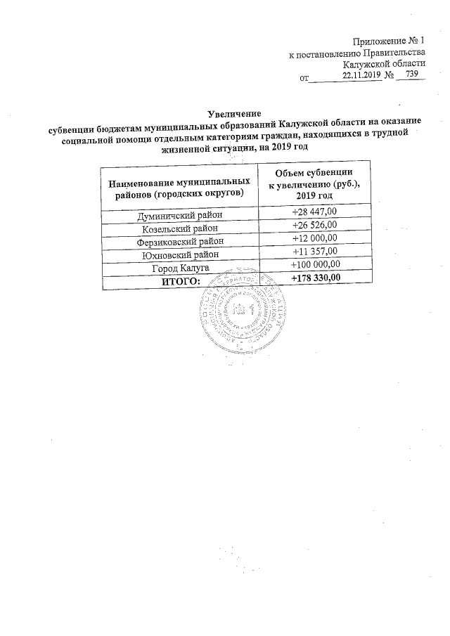 Увеличить
