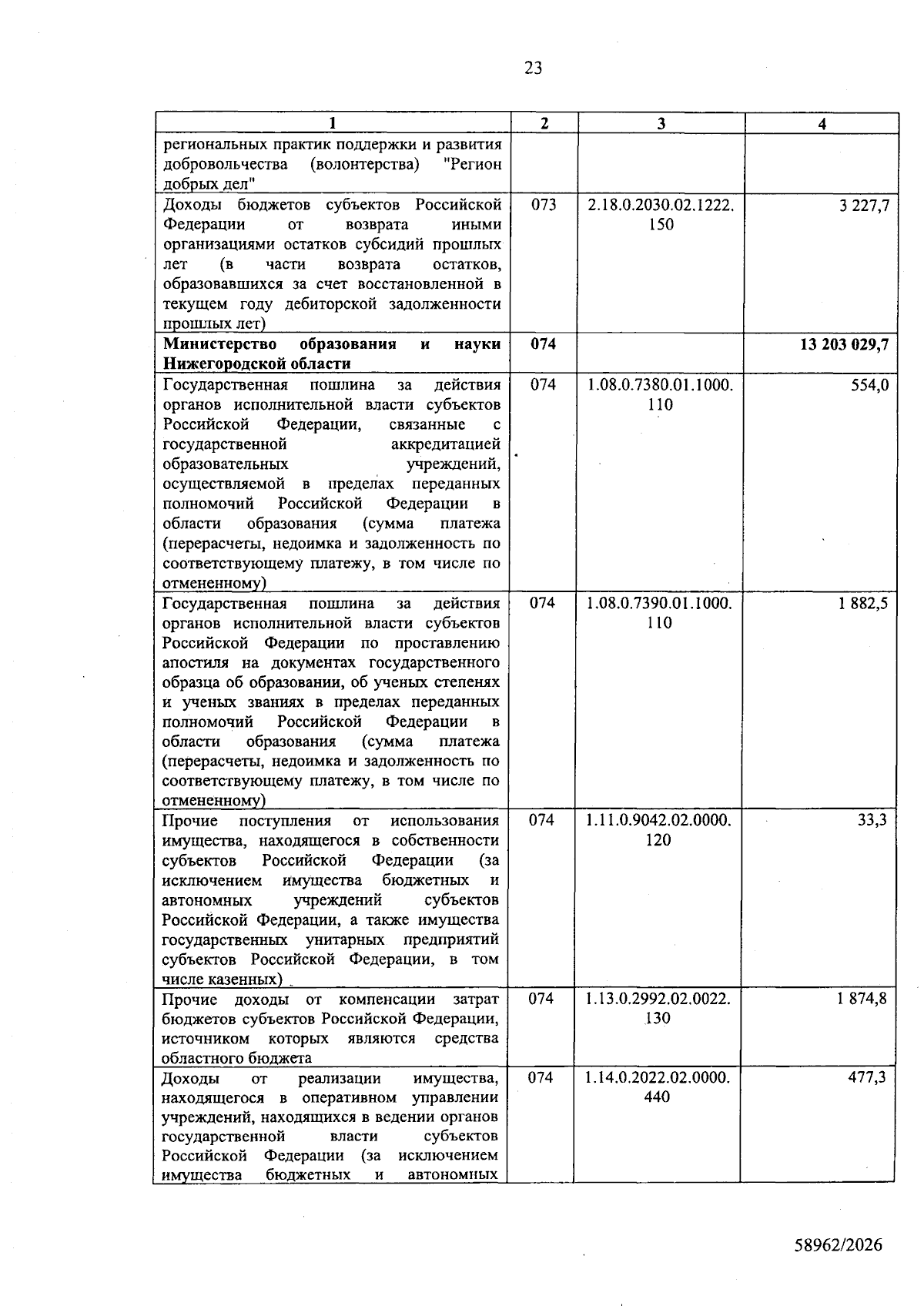 Увеличить