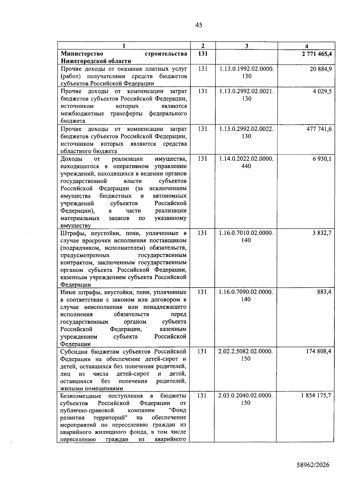 Увеличить