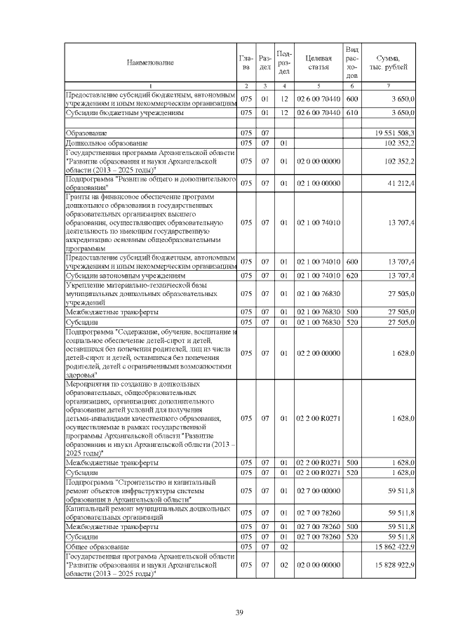 Увеличить