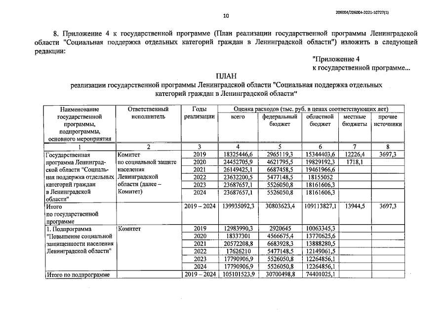 Увеличить