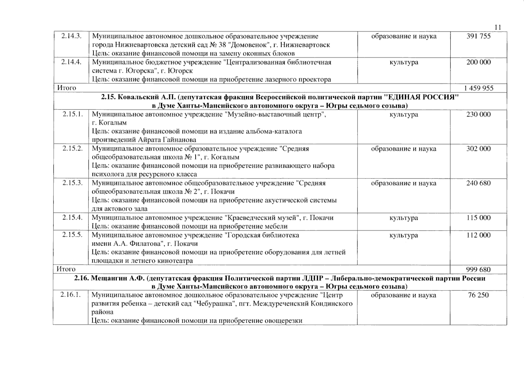 Увеличить