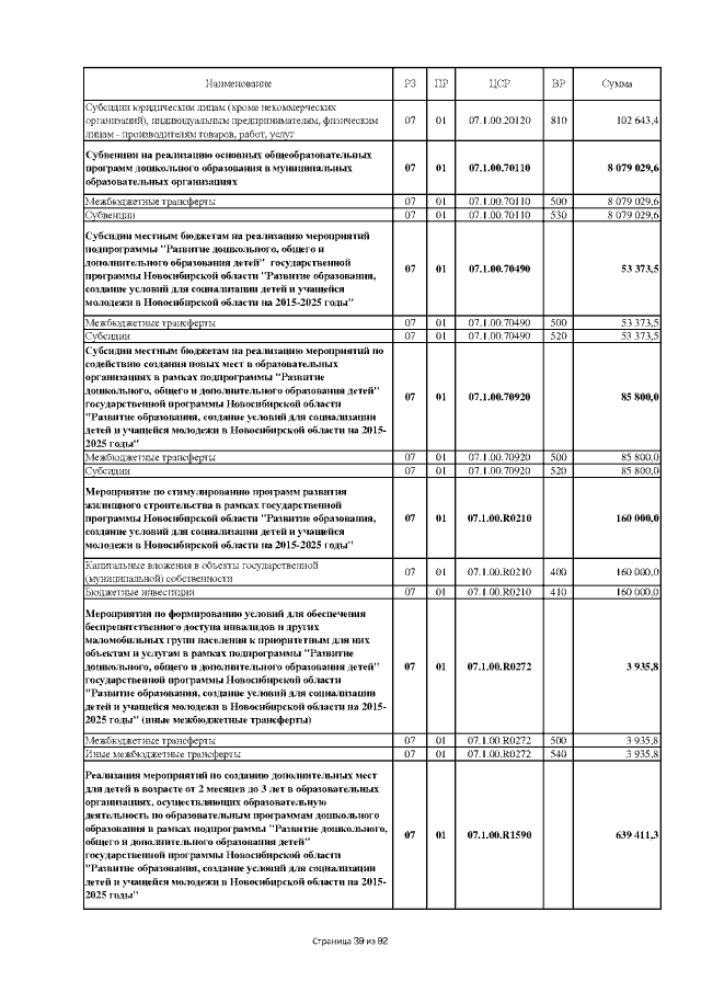 Увеличить