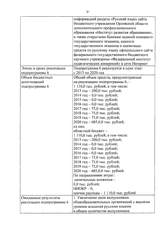 Увеличить